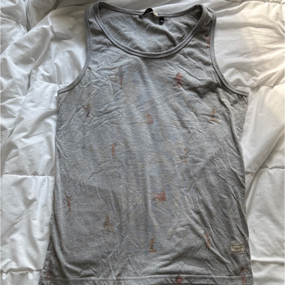 Men’s Gray Revolution Tank Top